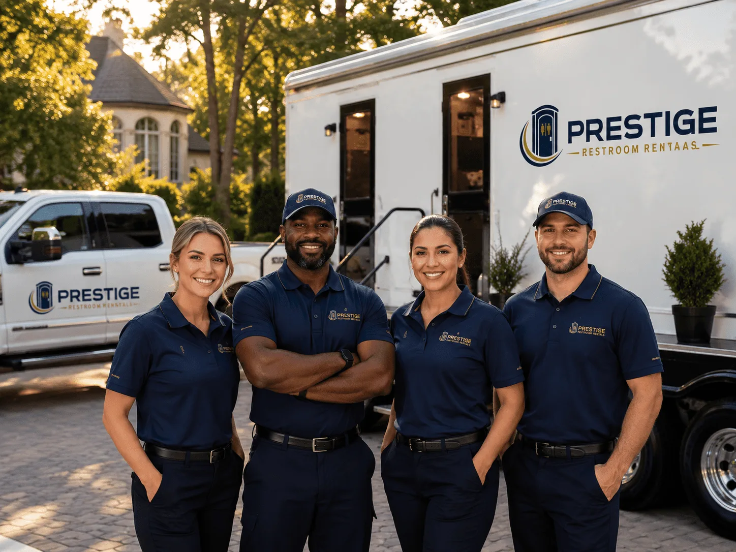 Trusted Luxury Portable Restrooms company in Creston, NC